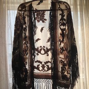 Vintage translucent kimono